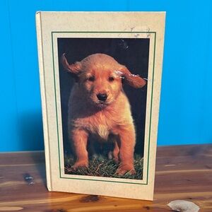 1994 Landoll’s Hardcover Journal Golden Retriever Puppy Lined